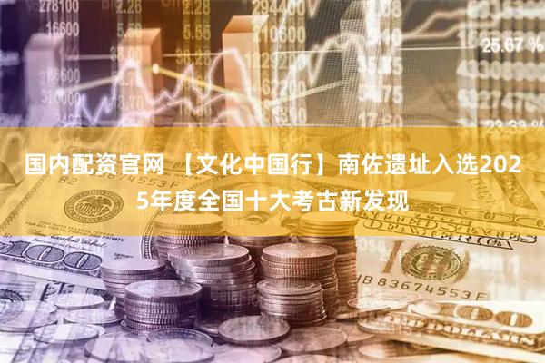 国内配资官网 【文化中国行】南佐遗址入选2025年度全国十大考古新发现